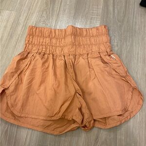 Orange Free People Athletic Shorts